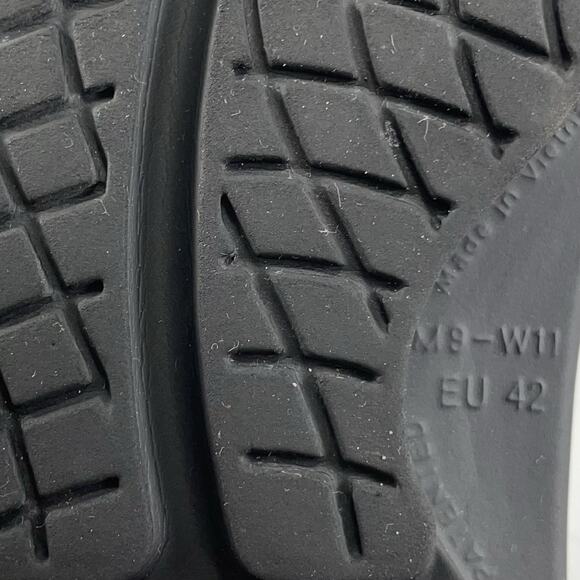 Oofos Ooahh Slide Sandals Mens Size 9 Black Comfort Recovery Shoes, Womens 11 - Picture 8 of 9